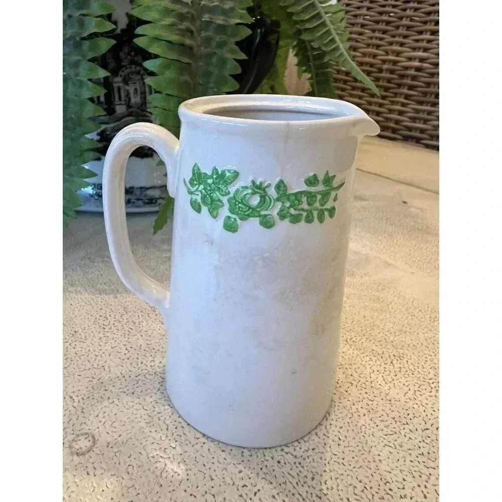 Vintage Copeland Spode Shamrock England Rare Pitcher